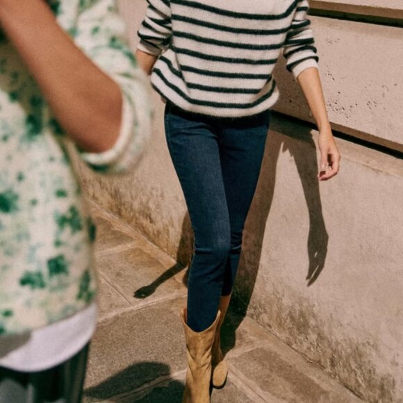 Sezane Denim - Sezane Clara Trousers Denim - Size US 2 / FR 34